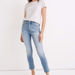 Madewell 10" High- Rise Skinny Crop Jeans